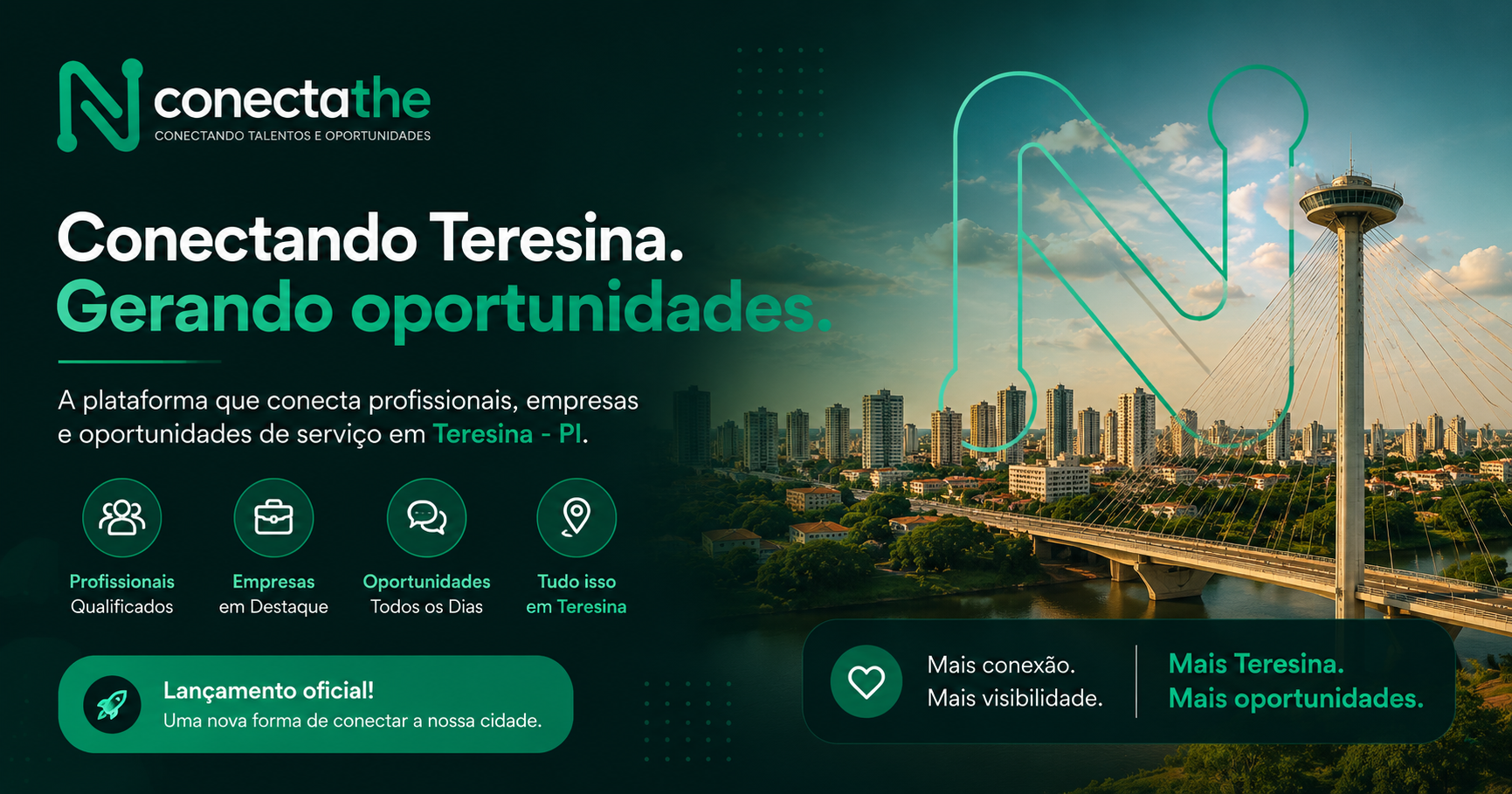 ConectaTeresina — Lançamento em Teresina-PI
